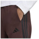 Adidas Ανδρικό παντελόνι φόρμας Essentials 3-Stripes Open-Hem Fleece Pants